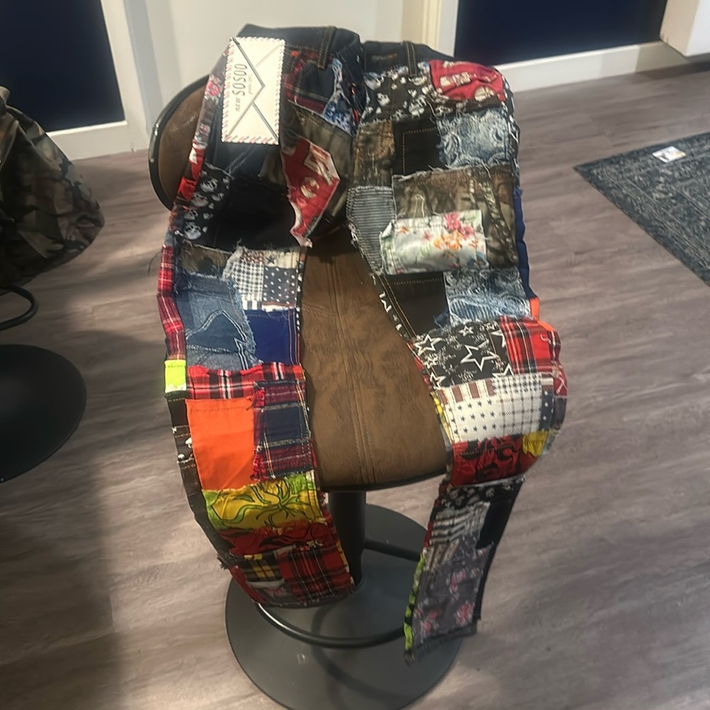 Brand new patch work jeans